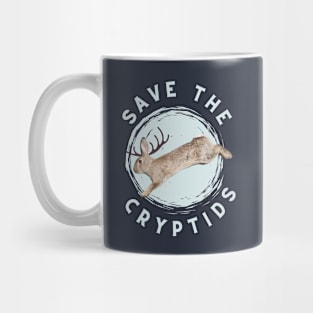 Save the Jackalopes - light blue Mug